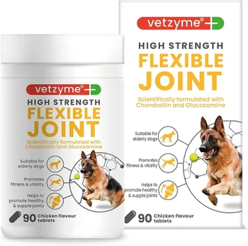 Vetzyme ”High Strength Flexible Joint” - 90 tablečių