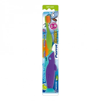 PIERROT SOFT SHARKY vaikiškas dantų šepetėlis