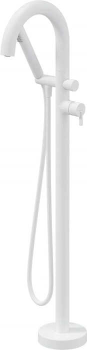 Freestanding bathtub mixer with shower set