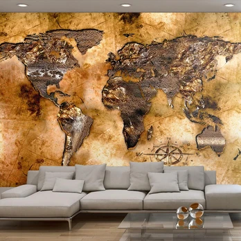 Artgeist Fototapetas - Opalescent Continents