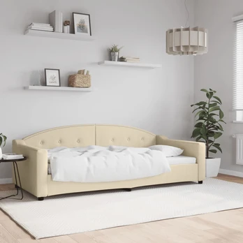 Lova Sofa, kreminės spalvos, 90x200cm, audinys