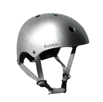 Helmet BOBBIN Disco, silver (S/M)