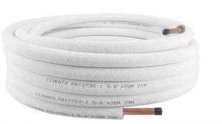 Copper Pipe in 3/8 circle, 25 m Tivento Flex kaina