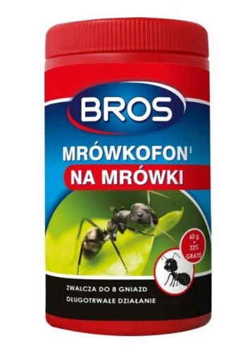 Milteliai nuo skruzdėlių BROS Mrówkofon 60 g + 20 g