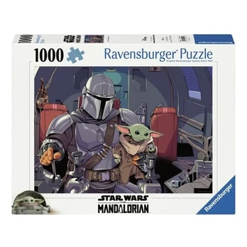 Ravensburger dėlionė star wars the mandalorian, 1000 vnt.