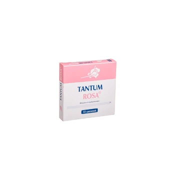 TANTUM ROSA, 500 mg, granulės makšties tirpalui, N10