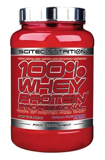 Baltymai SCITEC 100% Whey Protein Professional 920 g.