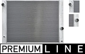 Variklio radiatorius MAHLE CR 917 000P kaina