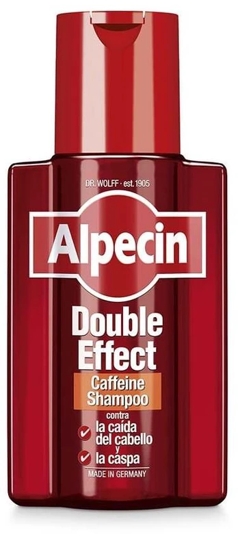 Alpecin CAFFEINE DOUBLE EFFECT champú anticaída y anticaspa 200 ml