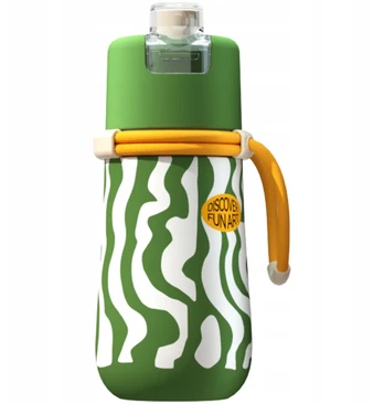 Gertuvė su šiaudeliu MiDeer, Ocean Žalias, 500ml