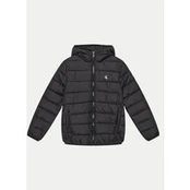 Calvin Klein Jeans Žieminė striukė Inst Logo IB0IB02174 Juoda Regular Fit