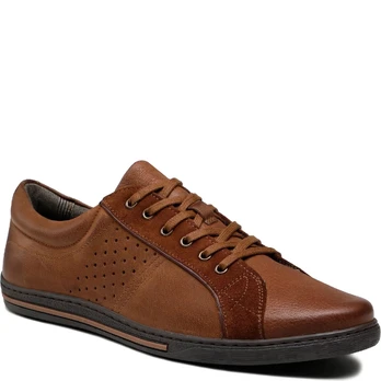Bateliai - vyrams, Camel, SHOES
