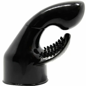 Baile Power Head Interchangeable Massager Attachment, Black TPR
