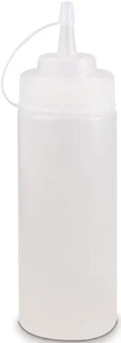 Indelis, padažui, dozatorius, baltas, 720 ml