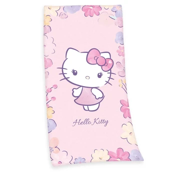 Herding Hello Kitty Veliūrinis vonios rankšluostis vaikams