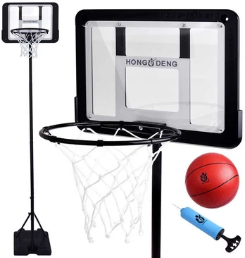 Basketball backboard standing 2.25m + ball SP0831