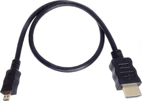 Hdmi kabelis a jungtis į hdmi į micro hdmi d male 50 cm