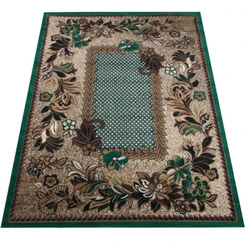 Kilimas vidaus Anew Alfa 01 0083, rudas/žalias, 100 cm x 60 cm