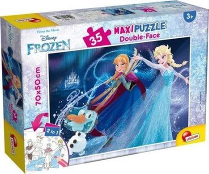 Lisciani Dvipusė dėlionė 35 elementai Frozen