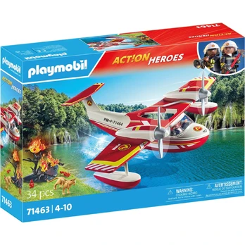 Playmobil - Firefighting Sea plane with extinguishing function (71463)