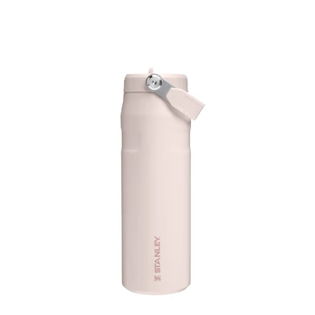 Gertuvė STANLEY BOTTLE FLIP STRAW, rožinės sp., 700 ml