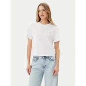 Guess Marškinėliai V5GI09 K9RM1 Balta Regular Fit