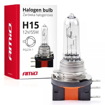 Amio H15 12V 15/55W PGJ23t-1 universalus