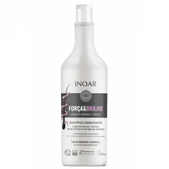 Inoar Drėkinantis šampūnas Forca - Brilho Shampoo : Talpa - 1000ml