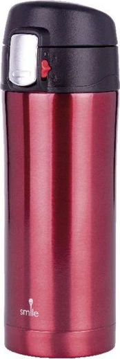 Turistinis termosas Smile STT-1/3 300 ml, raudonas