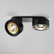 "Egger" DLS LED prožektorius "Clippo Optic Duo", juodas/auksinis, 2 žibintai DTW