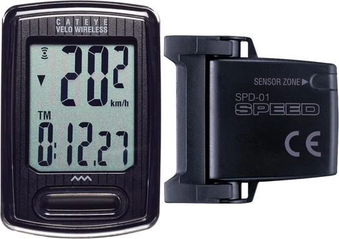 Cateye Velo Wireless Cc-vt230w Dviračio Kompiuteris