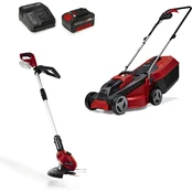 Akumuliatorinė vejapjovė Einhell GE-CM 18/30, 30 cm kaina