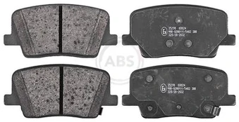 Stabdžių trinkelių rinkinys, diskinis stabdys A.B.S. 35290
