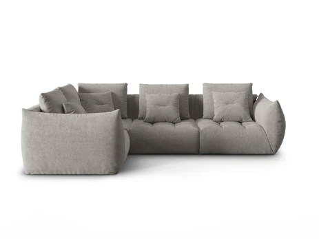 Modular Left Corner Sofa, "Bloom", 3 Seats, 316x222x97 Made in Europe