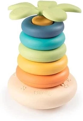 Lavinimo žaislas Smoby Little Green Pyramid 7600140603, 23 cm