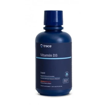 Trace Minerals Liquid Vitamin D3 5000TV Skystas vitaminas D3, 473ml