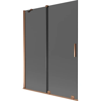 Vonios sienelė Mexen Velar, 130 x 150 cm, Rose gold/Graphite