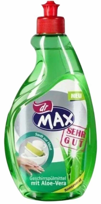 Indų ploviklis Dr Max Aloe, 500 l
