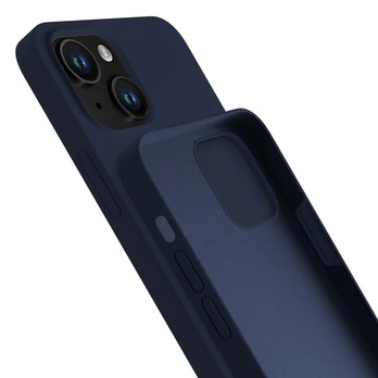 3MK Apple iPhone 15 - 3mk Silikoninis dėklas Dark Navy