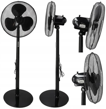 Ventiliatorius Descon Da-1610b, 40w, 16'', juodas