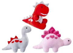 Pliušinis minkštas dinozauras 23cm asort., 445060 kaina