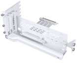 Phanteks Premium PCIe Gen 5 Vertical GPU Bracket, DRGB, with PCIe 5.0 Riser Cable - 220mm, baltas
