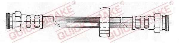 Stabdžių žarnelė QUICK BRAKE 22.104