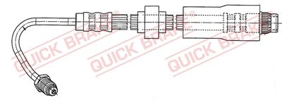 Stabdžių žarnelė QUICK BRAKE 37.929