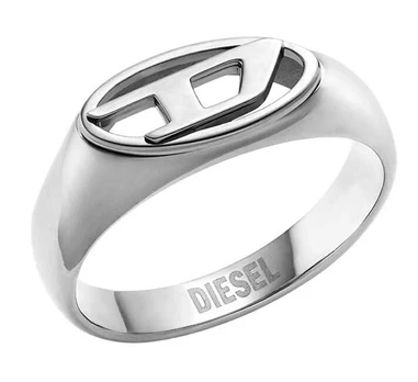 Diesel Fashion women´s ring with logo DX1587040
