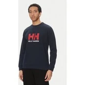 Helly Hansen Džemperis Logo Crew 30395 Tamsiai mėlyna Regular Fit