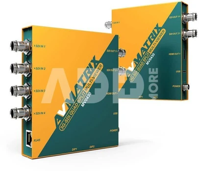MV0430 4 Channel SDI Multiviewer