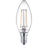 Lemputė Philips LED, B35, šaltai balta, E14, 2 W, 250 lm kaina