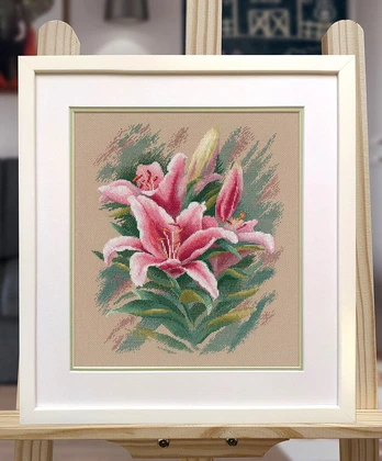 Cross-stitch kit "Lilies" S1591