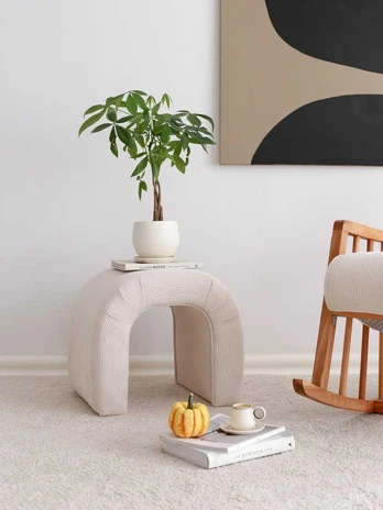 Pouffe Nu Fitilli - Baltas